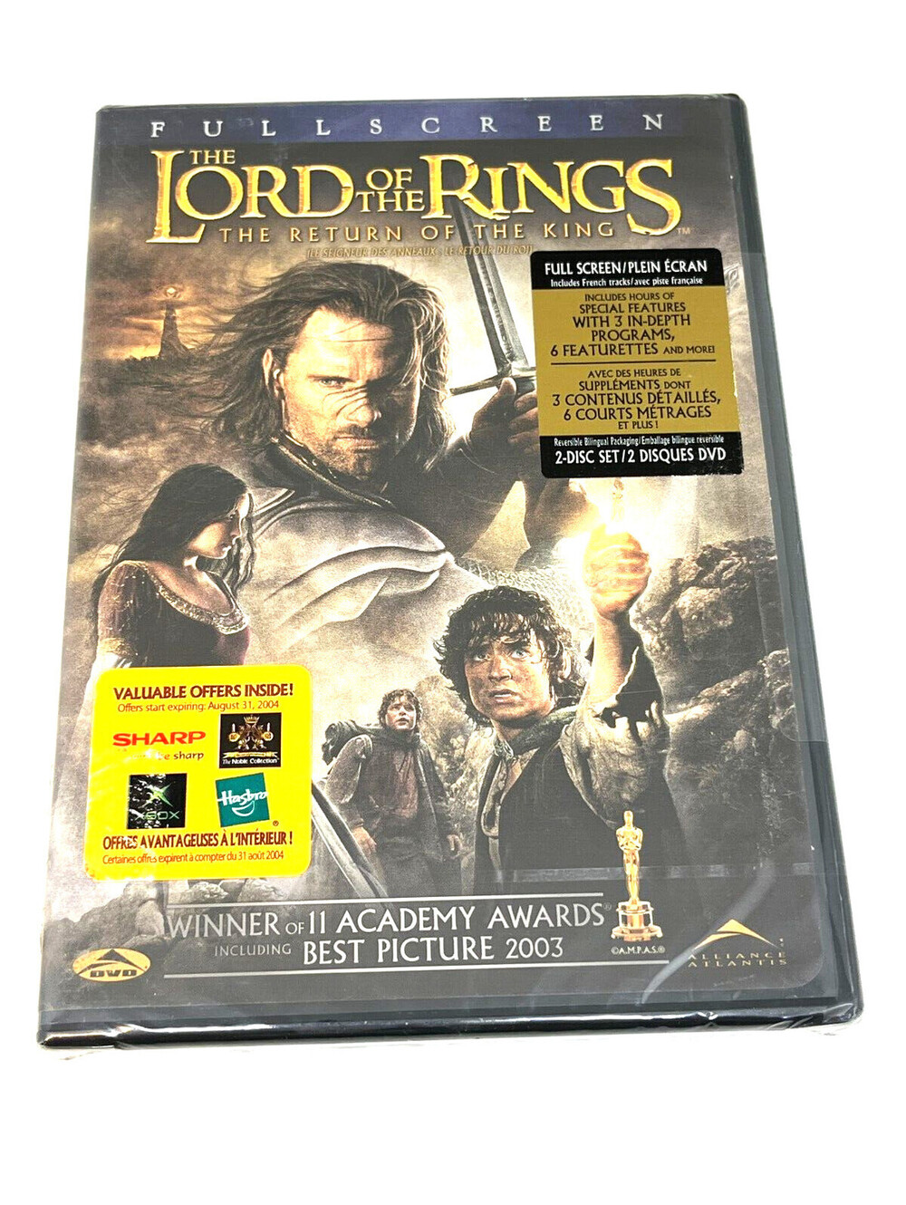 The Lord of the Rings: The Return of the King DVD - Brand New Sealed Full Screen